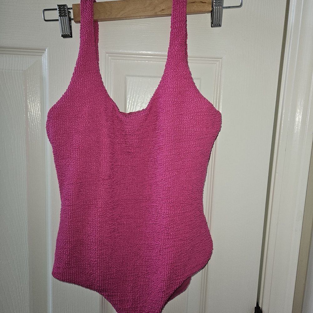IT'S NOW COOL The 90's V One Piece Swimsuit - Pink - Size M